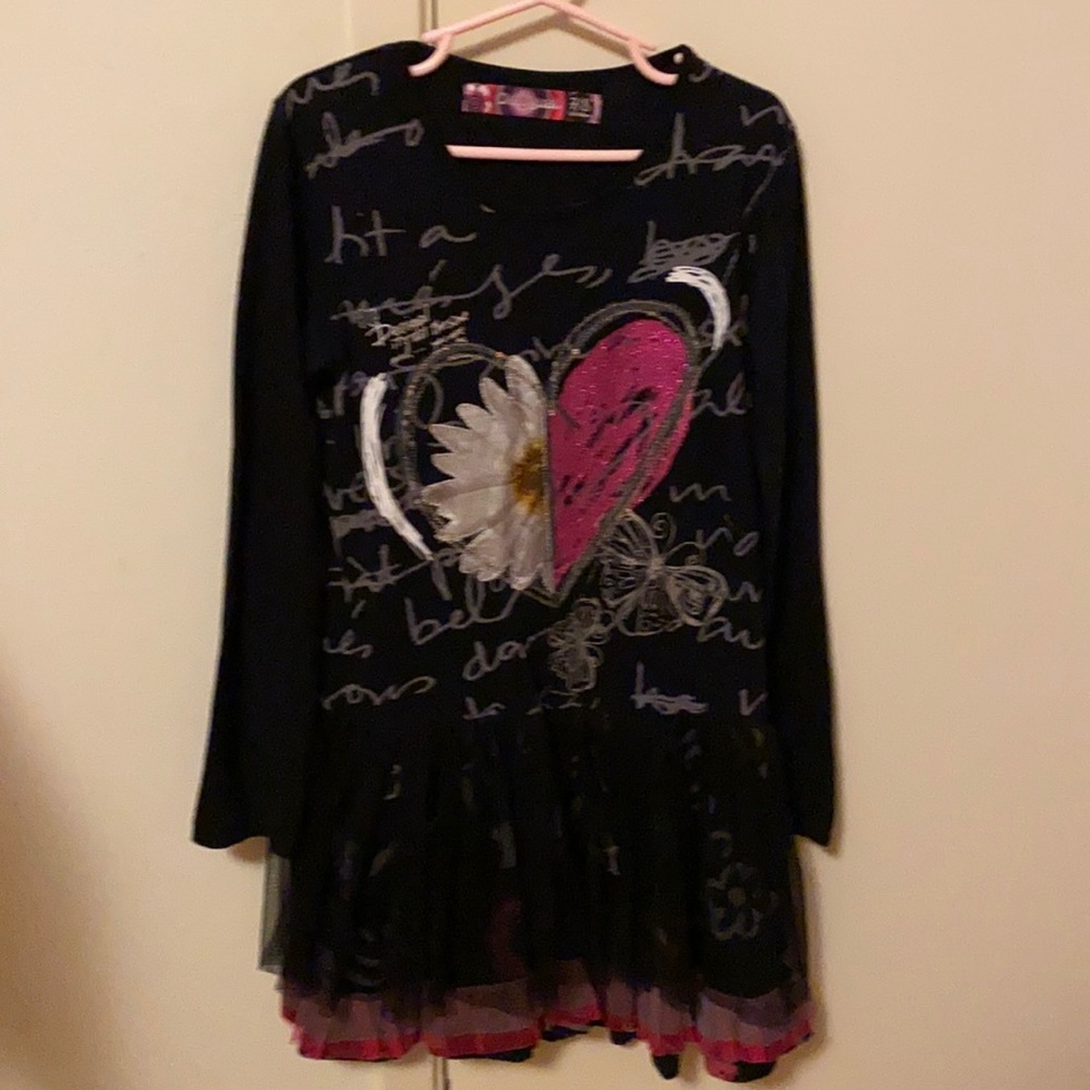 Desigual dress with tutu detail